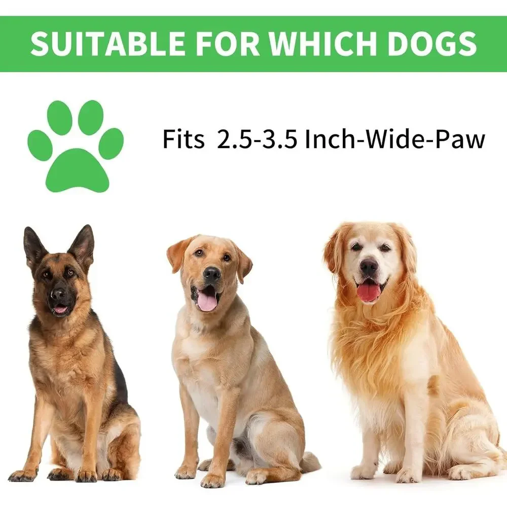Muddy Paws 7 in 1 Portable Dog Paw Cleaner Silicone Cup Bundle Set Large